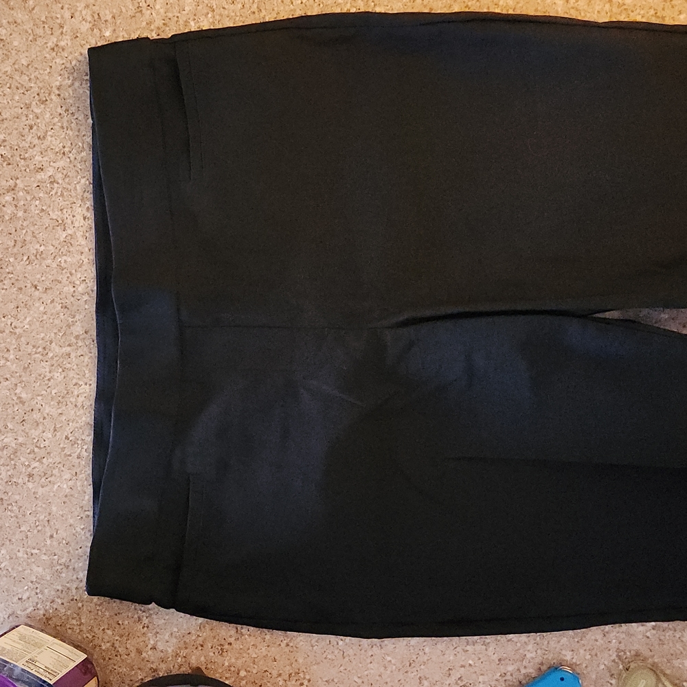 EVRI pleated bootcut dress pants